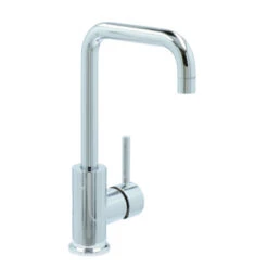 Absolut Wastafelkraan Haiti Met Hendel En Pop-up Afvoerplug Chroom -Badkamer Winkel 123 628