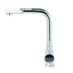 Atlantic Keukenkraan Stephen Met Hendel En Uittrekbare Sproeikop Chroom -Badkamer Winkel 123 63