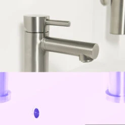 Tiger Wastafelkraan Boston Met Hendel RVS 13 Tiger Wastafelkraan Boston Met Hendel RVS -Badkamer Winkel 123 665