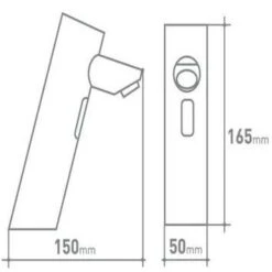 Van Marcke Fonteinkraan Go O'matic Met Infraroodsensor Chroom 8 Van Marcke Fonteinkraan Go O'matic Met Infraroodsensor Chroom -Badkamer Winkel 123 672