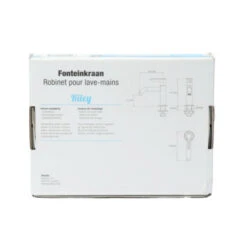 Atlantic Fonteinkraan Riley Met Hendel Zwart -Badkamer Winkel 123 684