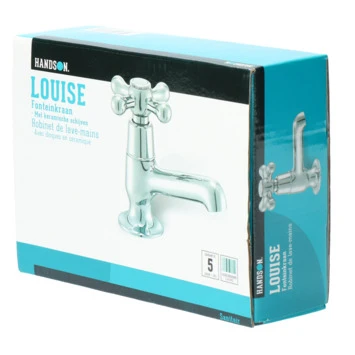 Handson Fonteinkraan Louise Met Draaiknop Chroom 13 Handson Fonteinkraan Louise Met Draaiknop Chroom - Afbeelding 11