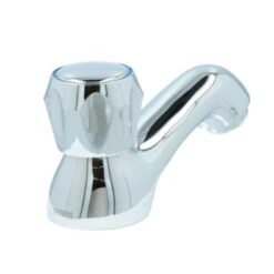 Handson Fonteinkraan Thomas Lage Uitloop Met Draaiknop Chroom -Badkamer Winkel 123 708