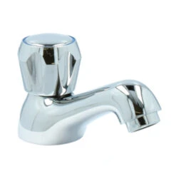 Handson Fonteinkraan Thomas Lage Uitloop Met Draaiknop Chroom -Badkamer Winkel 123 710