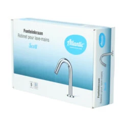 Atlantic Fonteinkraan Scott Met Draaiknop Chroom -Badkamer Winkel 123 739