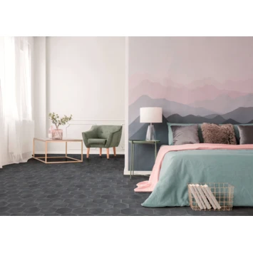 Wandtegel Odensa Blauw 14x16 Cm 0,5m² 5 Wandtegel Odensa Blauw 14x16 Cm 0,5m² - Afbeelding 3