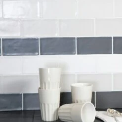 GAMMA Wandtegel Torres Steel 7,5x15 Cm 0,5 M² -Badkamer Winkel 123 983